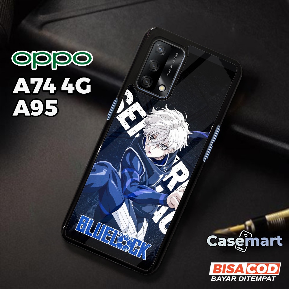 Case OPPO A74 4G A95 Casing OPPO A74 4G A95 [NAGI] Case Glossy Case Aesthetic Custom Case Anime Case