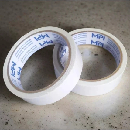 

Double Tape MPI Ukuran 24 mm Panjang 8 Meter | Double Tape Kertas Harga Murah Berkualitas Lengket