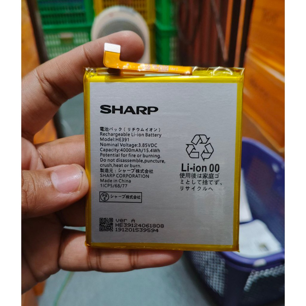 BATERAI AQUOS SENSE 3 PLUS 3+ SHV45 HE391 BATRE AQUOS SENSE 4 PLUS 4+ HE391 SHV46 SHV46A SHV46C 4000