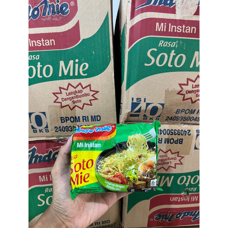 

INDOMIE SOTO KUAH 1DUS ISI 40