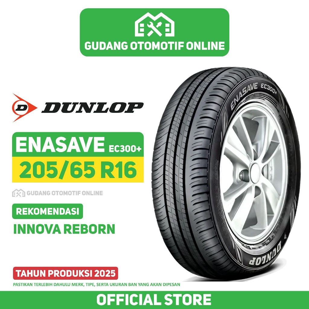Ban Dunlop Enasave EC300+ 205/65 R16 Ban Mobil Innova Reborn