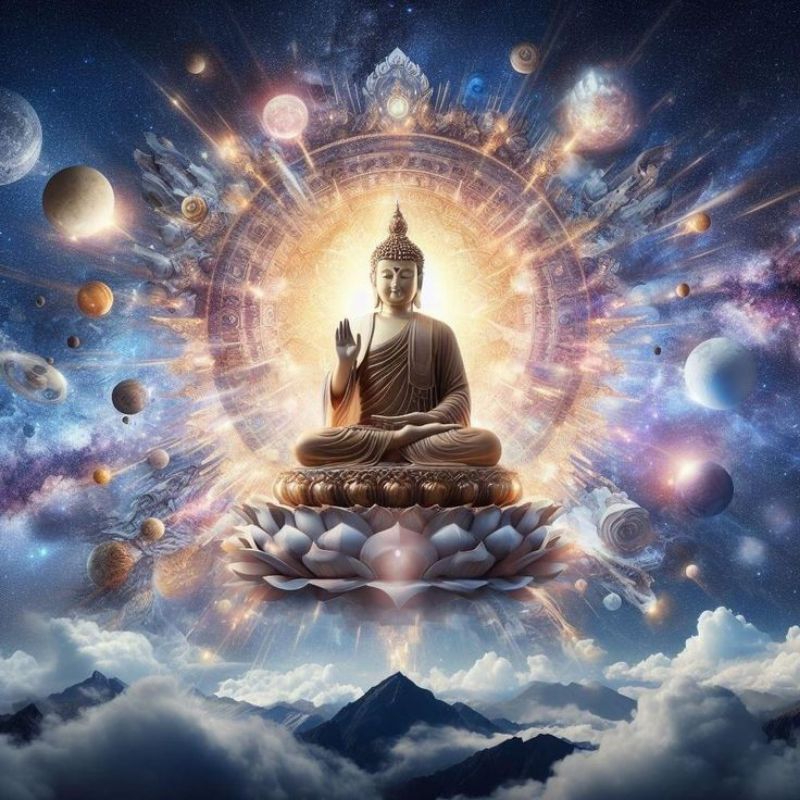 Poster cetak, gambar patung Buddha, hiasan dinding, gambar patung Buddha,bisa cod