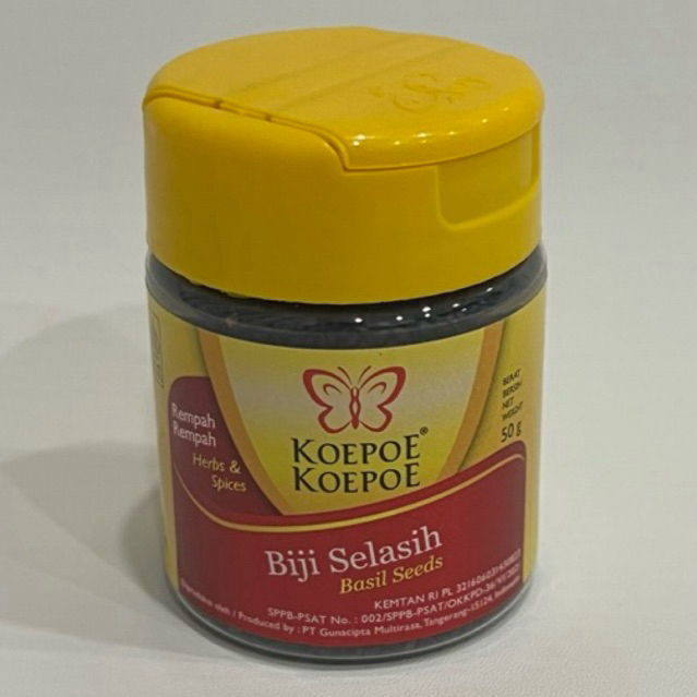 

Biji Selasih Koepoe 50 gr