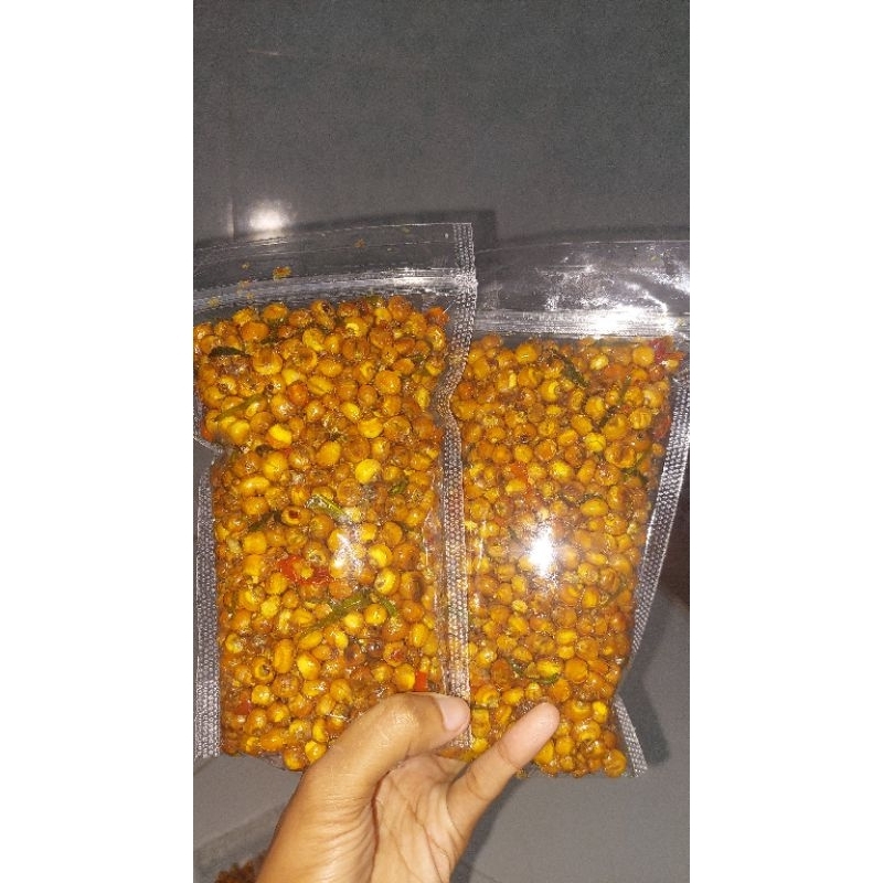 

jagung pulut goreng pedas Gurih