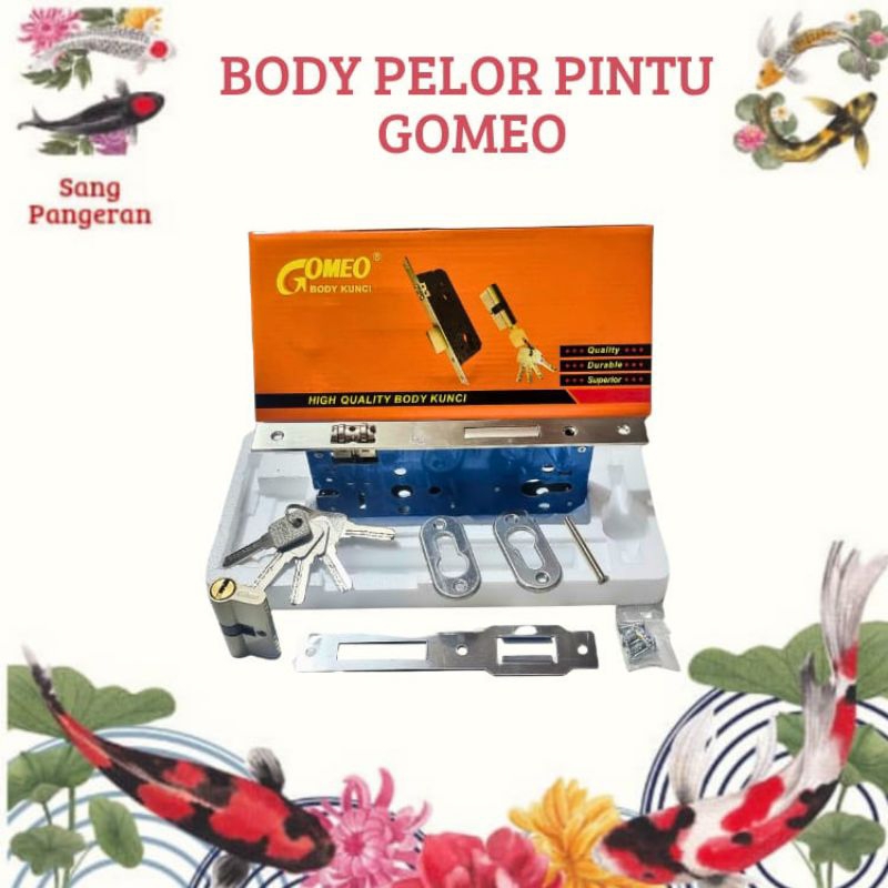 Body Pelor Pintu Kupu Tarung/Body kunci Merek Gomeo