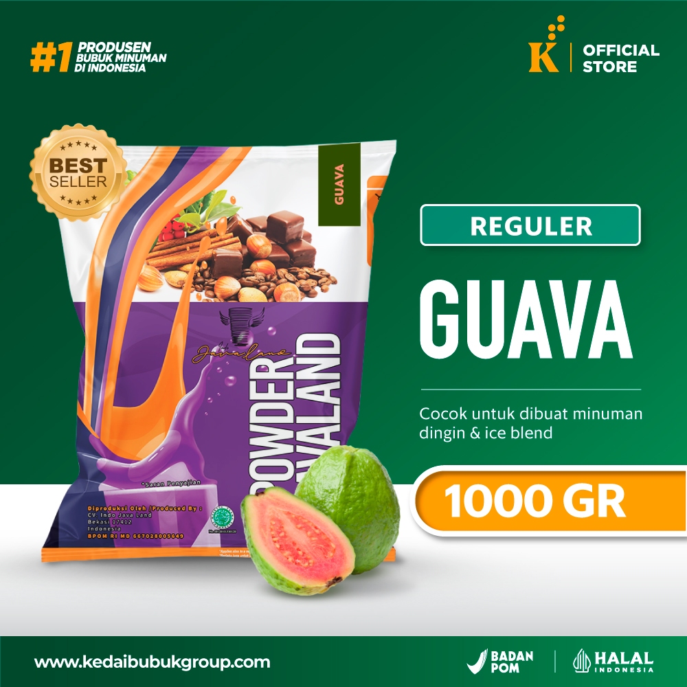 

Bubuk Minuman Powder Guava Javaland 1 kg
