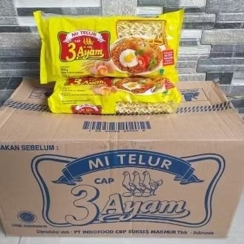 

1 Dus Mie Telur Cap 3 Ayam