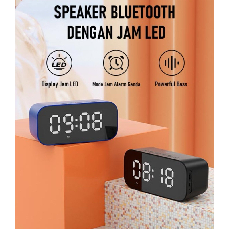 SPEAKER BLUETOOTH ALARM CLOCK