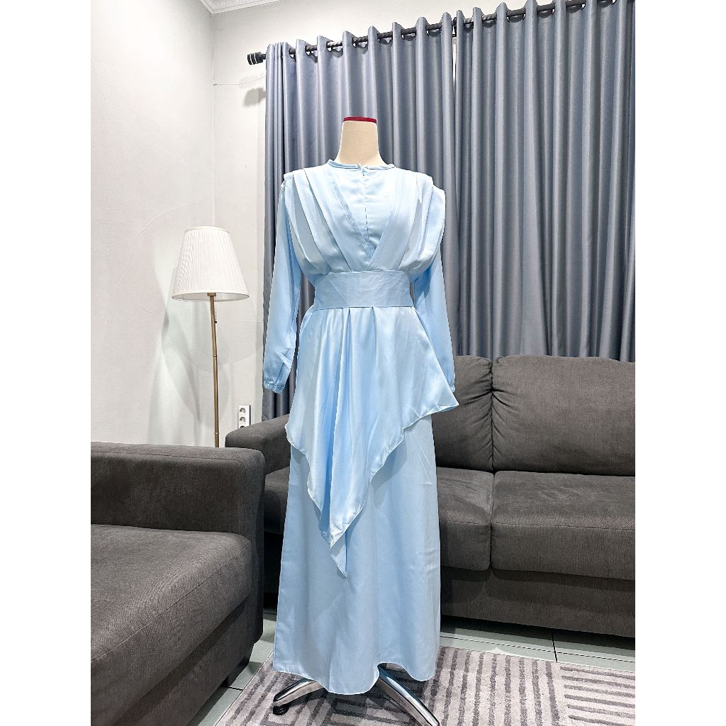 CASSANDRA DRESS - ROBERTO CAVALLY - GAMIS KONDANGAN -  GAUN BRIDESMAID - WARNA ( MAUVEE, SAGE GREEN,