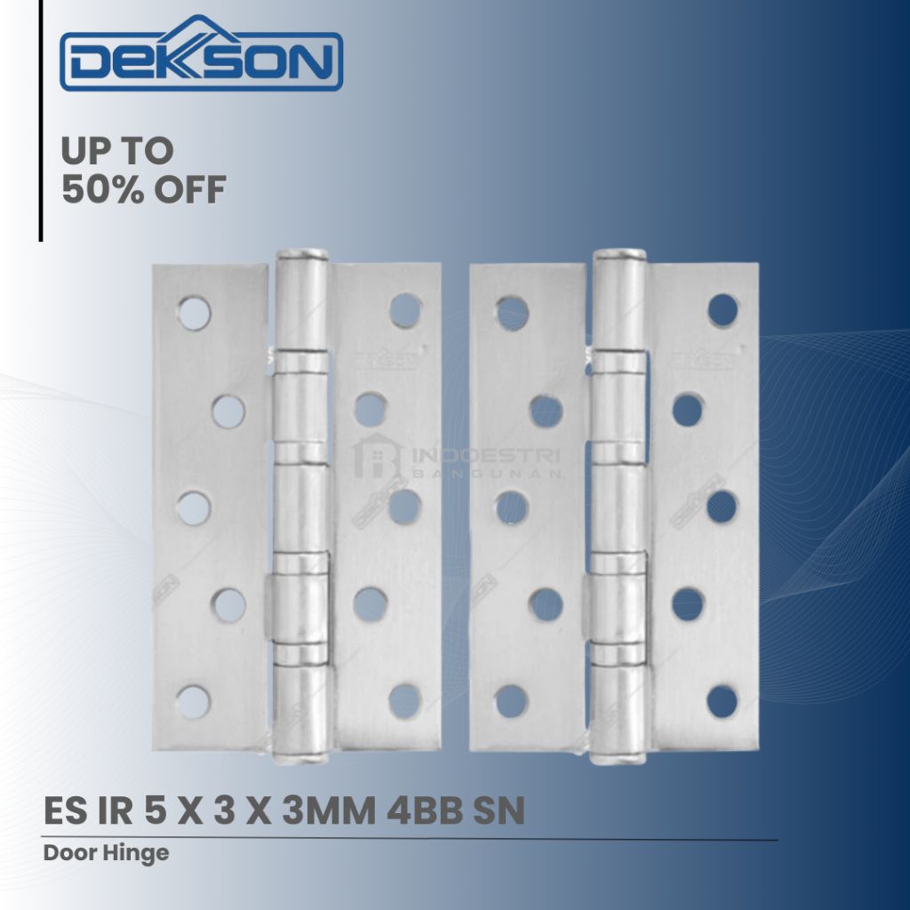 Engsel 5" Dekkson ES IR 5 x 3 x 3MM 4BB SN (with Ball Bearing)