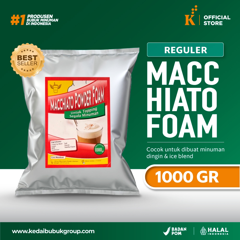 

Topping Macchiato Powder Foam 1 kg - Javaland