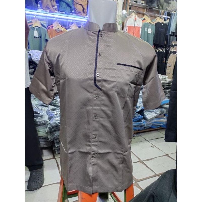 Baju muslim al-wafa,baju koko al wafa,atasan al-wafa,atasan embos,kemko embos,kemko sultan, muslim a