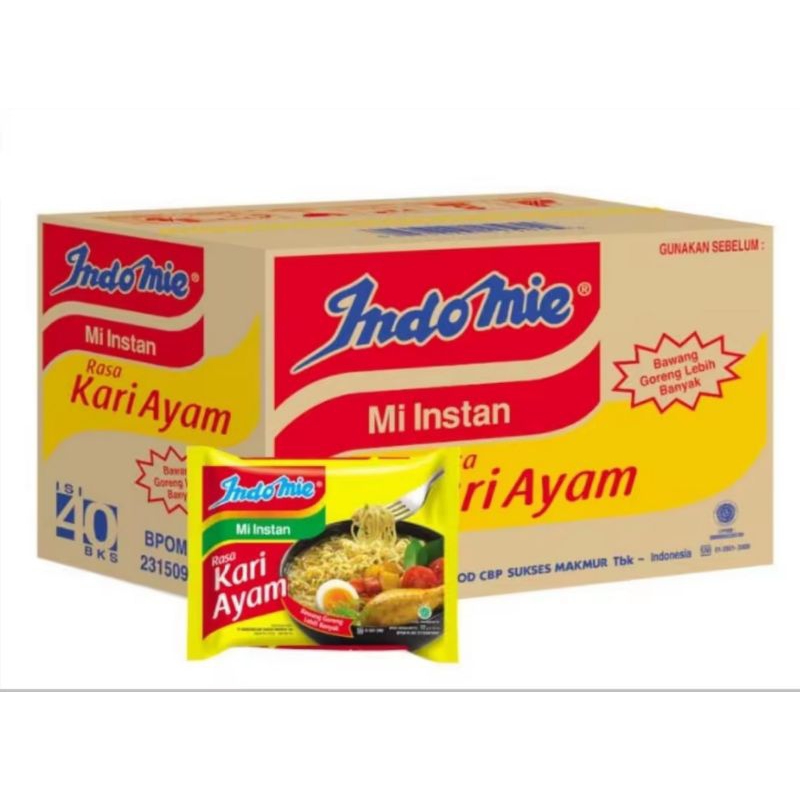 

Indomie Rasa Kari Ayam Free Ongkir