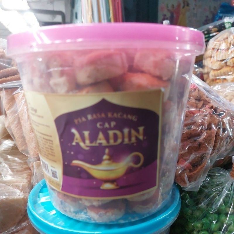 

Pia Rasa Kacang Cap Aladin 500 Gram