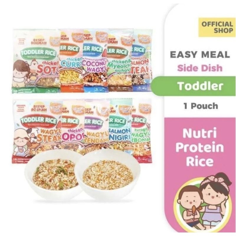 RESEP ROEMAH | RESEP ROEMAH TODDLER RICE | BERAS BOOSTER MURAH | BERAS BERPROTEIN UNTUK ANAK