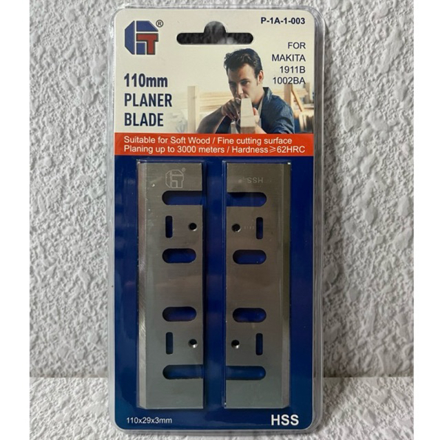 HSS GT Mata Planner Blade 1911 B 11 Cm Mata Pisau Pasah Ketam Kayu 110 Mm HSS BULL BULTRAX RKY