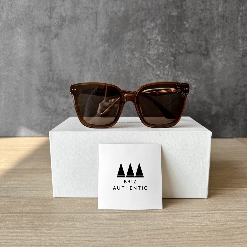 Kacamata Fashion Pria Wanita GM Lo Cell BC5 Brown Glasses / Kacamata / Sunglasses 100% ORIGINAL