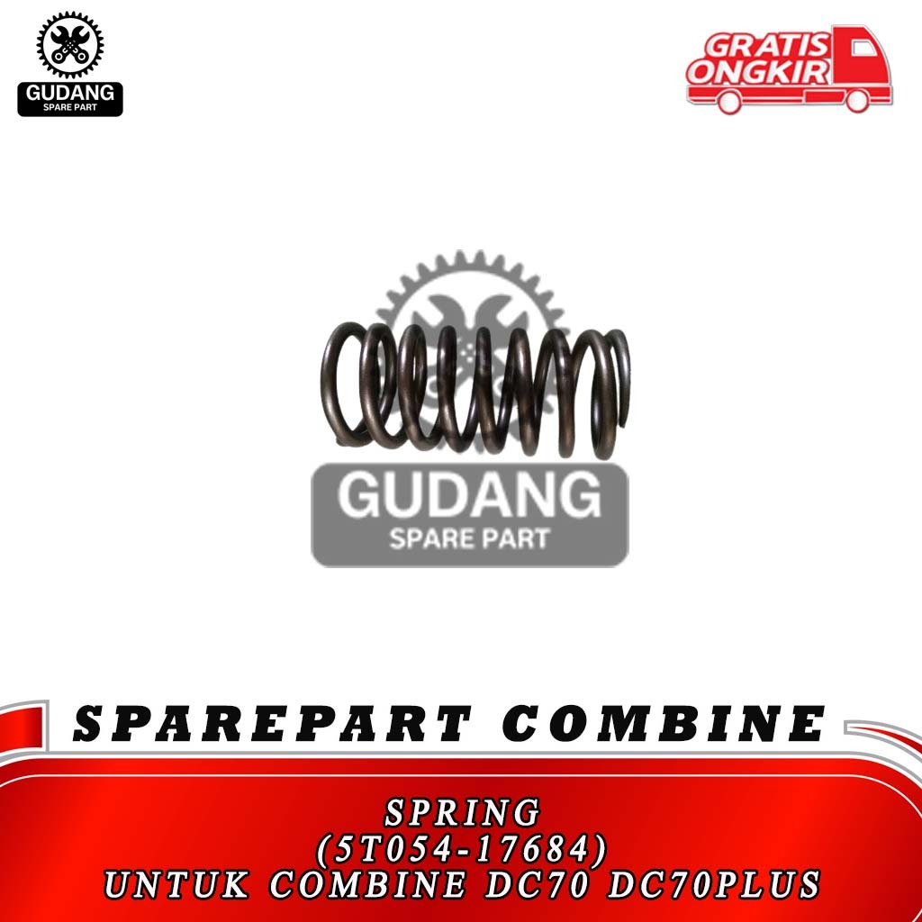 Sparepart untuk Combine KUBOTA DC70 DC70Plus Per Threshing Kopling 5T054-17684 SPRING