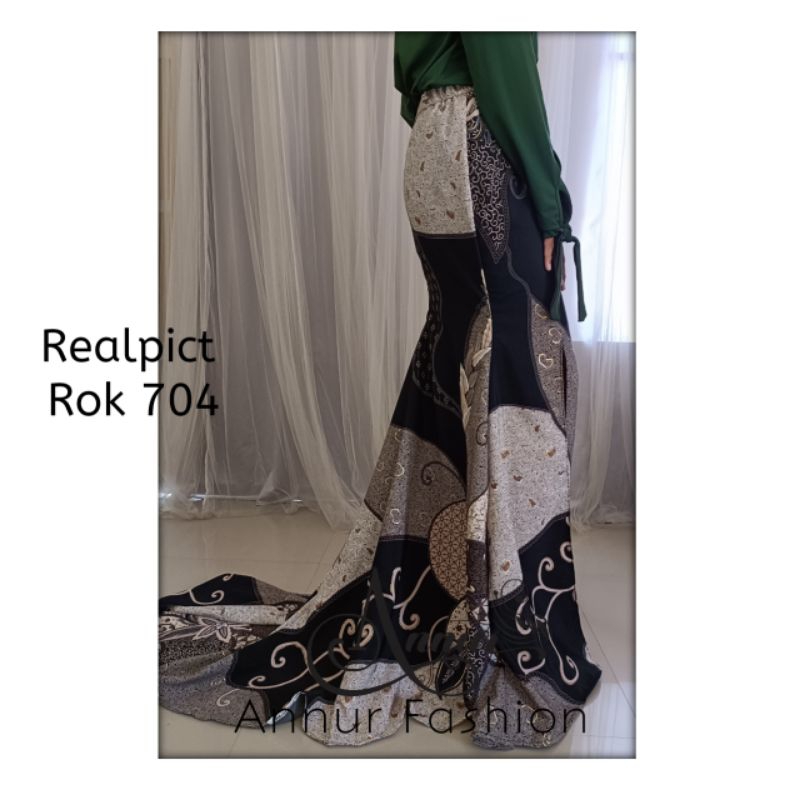 rok realpict 704 rok mermaid ekor rok duyung ekor rok wisuda rok tunangan