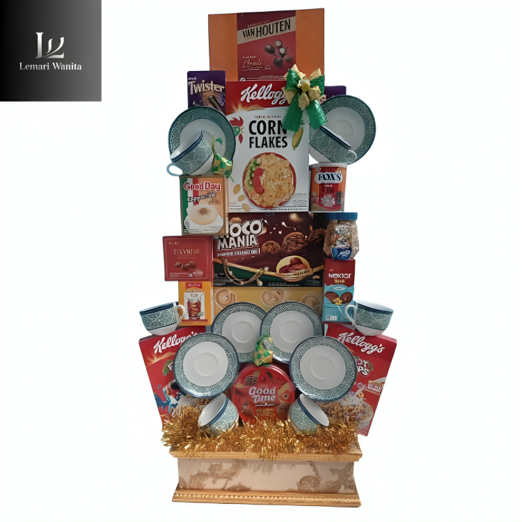 

Parcel Hampers Makanan Kombinasi Tea Set Mevvah Luxury untuk Lebaran 2025 (38) Limited Edition