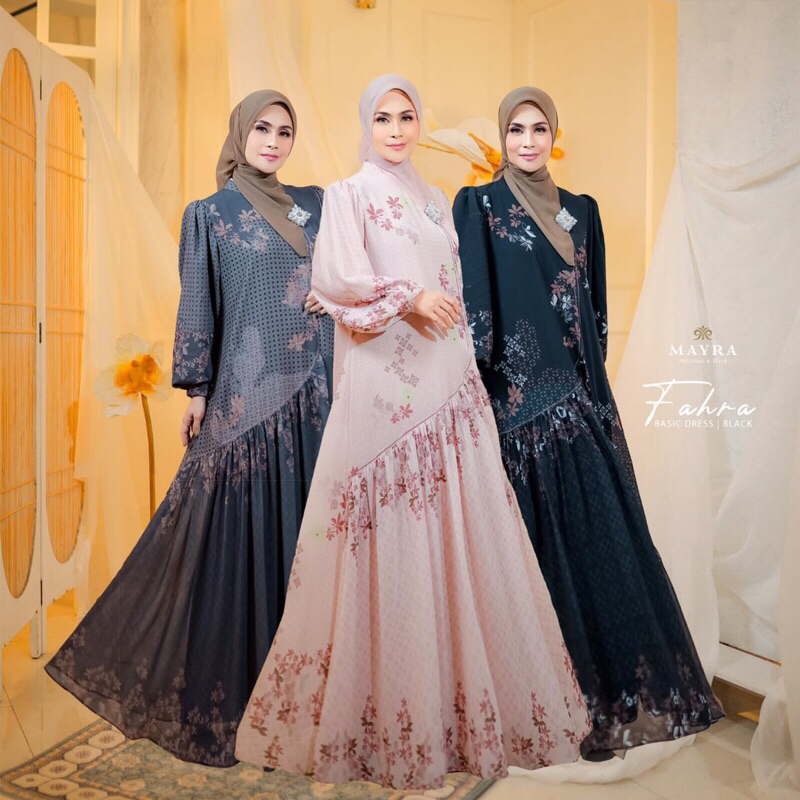 Fahra Basic Dress ori by Mayra