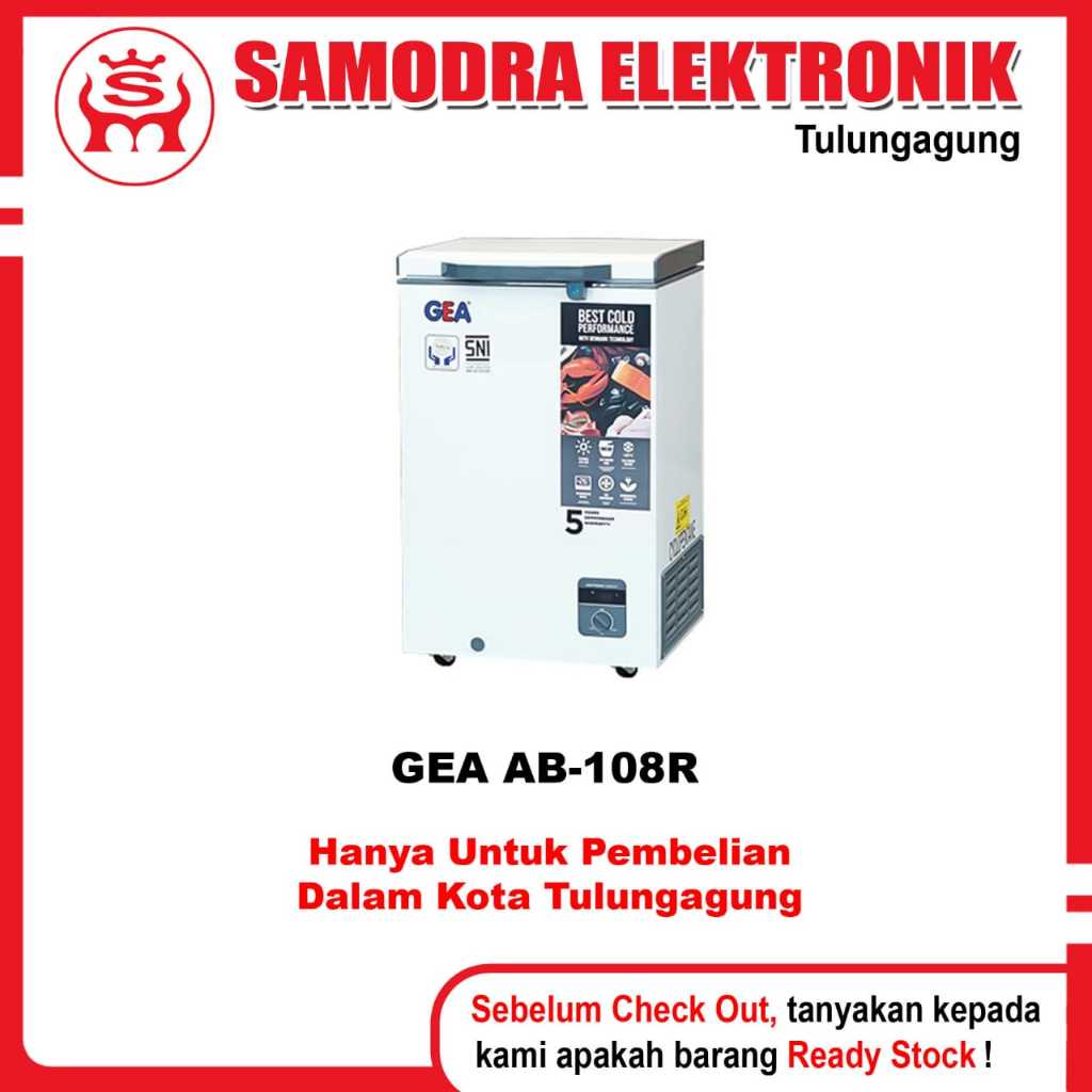 Chest Freezer GEA AB-108R | Chest Freezer 100 Liter Gea