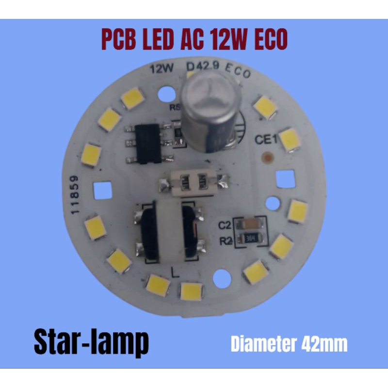 PCB LED AC 12W ECO