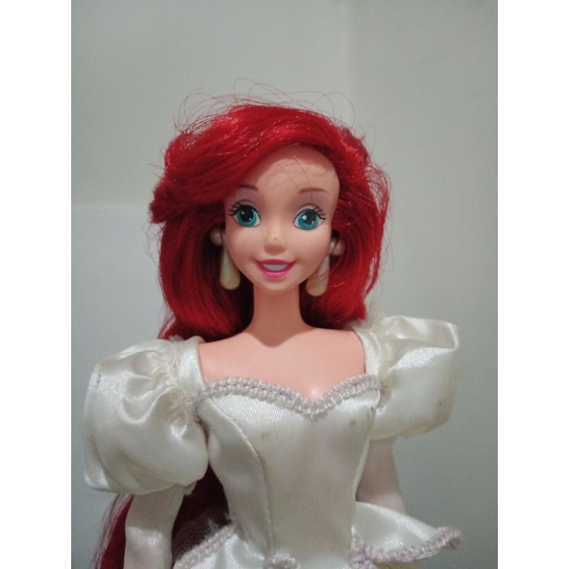 Ariel wedding dress doll