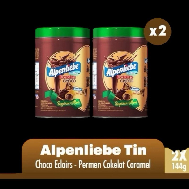 

ALPENLIEBE ECLAIRS CHOCO 144gr