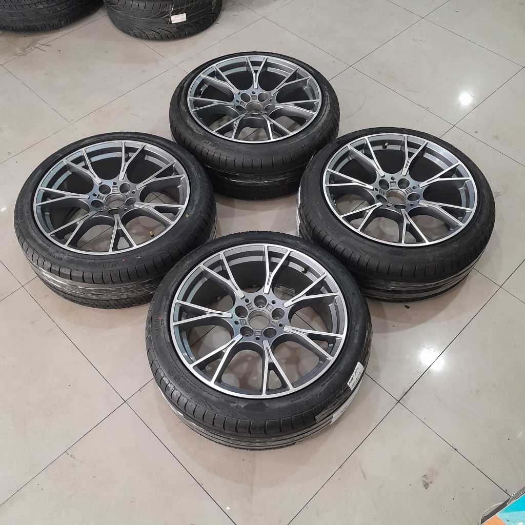 VELG SEKEN MOBIL RACING HSR WURZEL R19 X8,5/9,5 ET 42/35 PCD 5X114,3 + BAN ACCELERA 235/45 R19