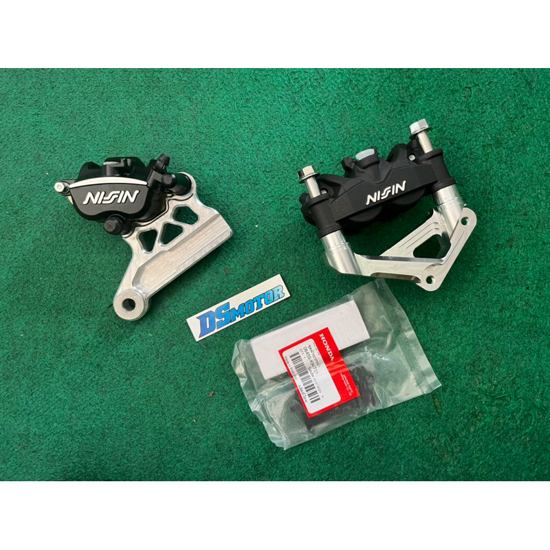 KALIPER NISSIN TWIN AFRICA ORIGINAL 4P 4Piston dan Samurai 2P 2Piston PNP suzuki satria 2tak hiu lum
