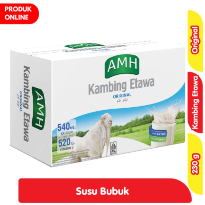 

AMH Susu Bubuk Kambing Etawa Rasa Original 230 g