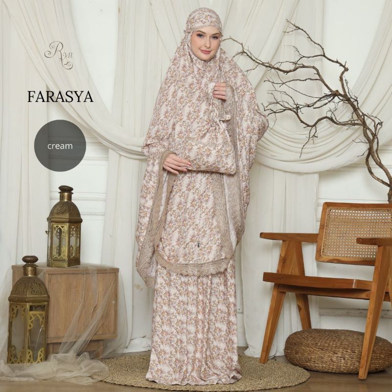 Mukena Ryn Farasya series | mukena premium | mukena ryn original