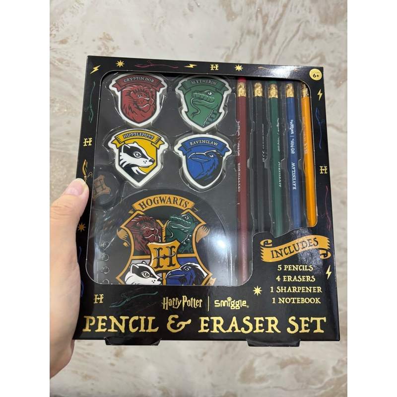 

Smiggle pensil & penghapus set ori