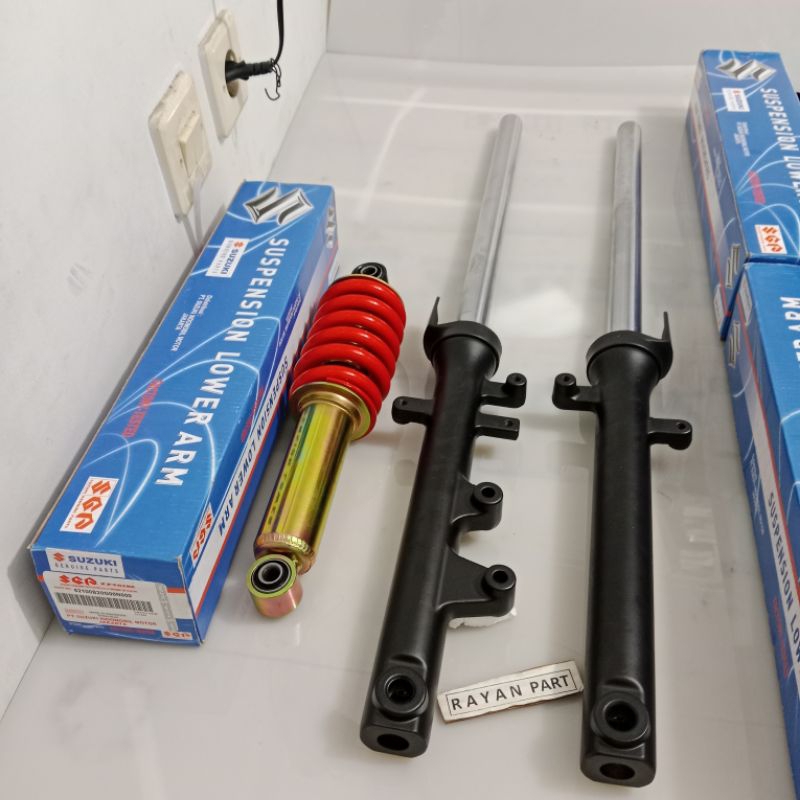 Shock depan tabung+belakang satria fu satria fu satria fu satria fu satria fu original