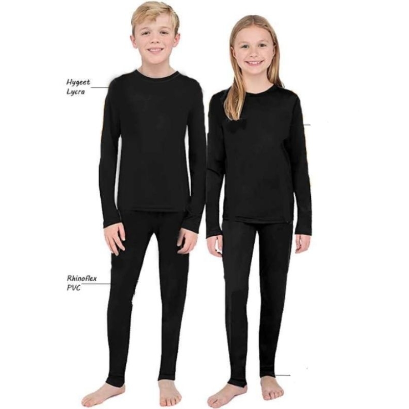 setelan olahraga anak SD hitam / baju olahraga manset kids