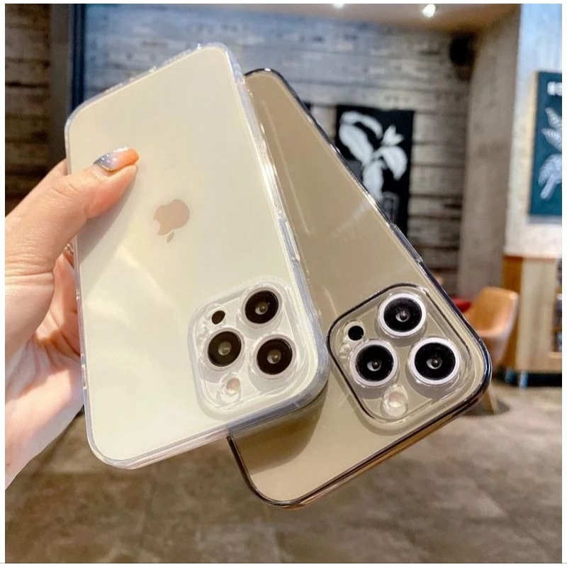 ( SMOKE BLACK ) ( CLEAR ) - Softcase SPACE TPU VIVO Y21d Y29 V60 V40 Lite 5G / 4G Soft Case CLEAR SM