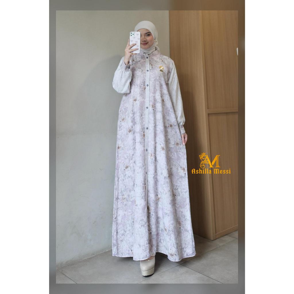 ASHILLA MESSI DRESS JAGUAR ASHLEY YUANA MOTIF CANTIK