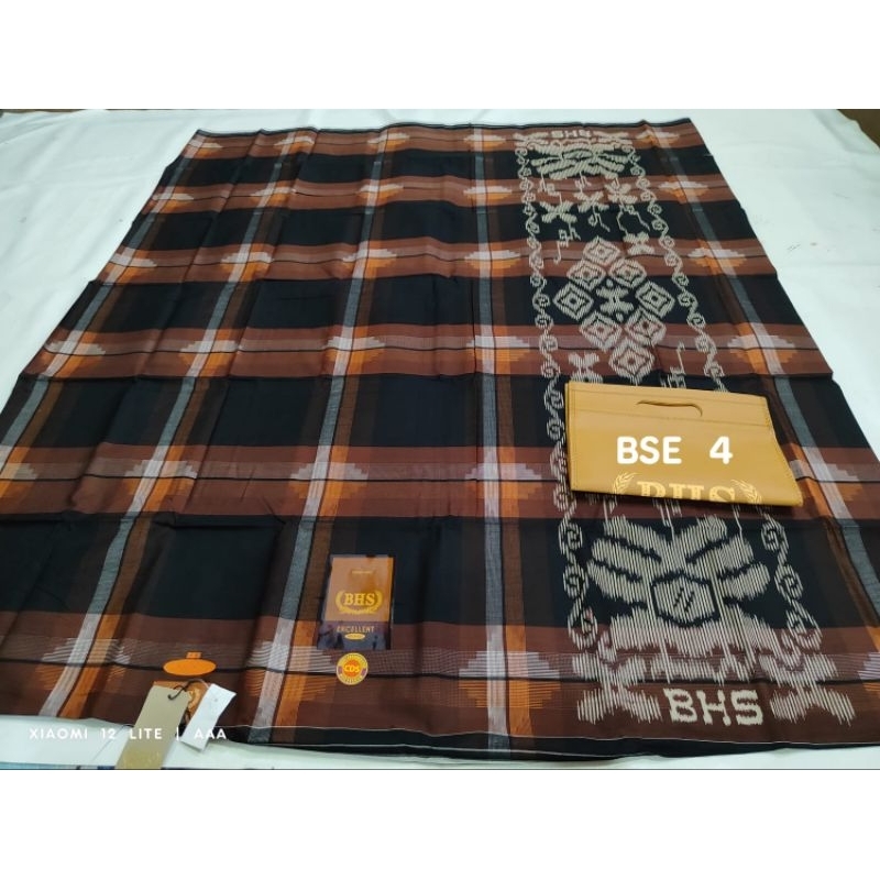Sarung BHS Excellent Mercerized Motif SKT SONGKET Type MIX Bronze