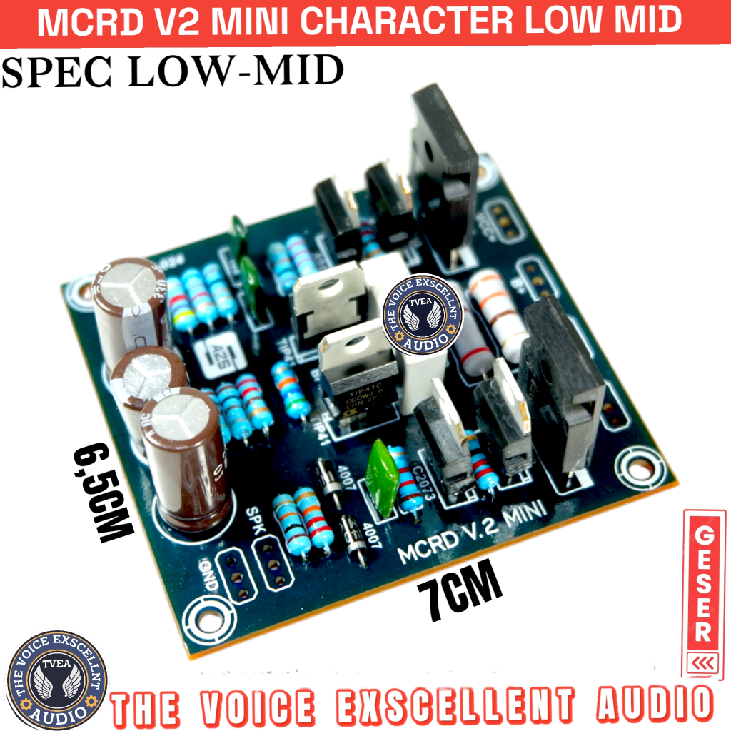 Driver MCRD V2 MINI Character Low Mid