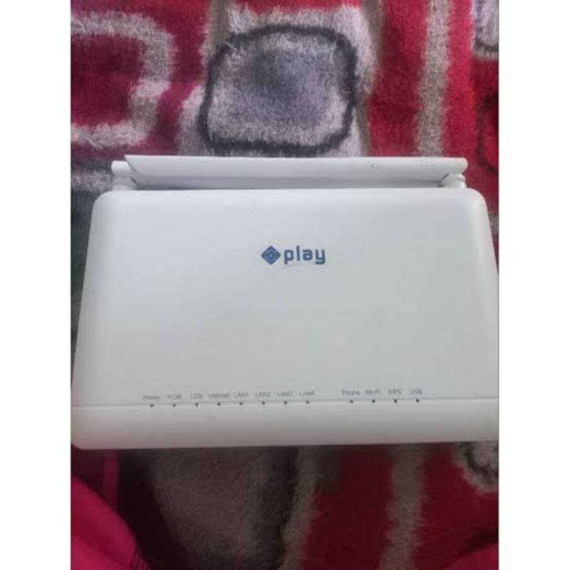 ZTE F670l 5G port Hijau