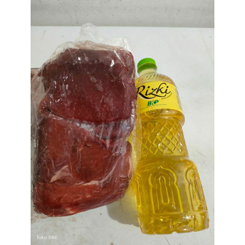 

paket daging minyak