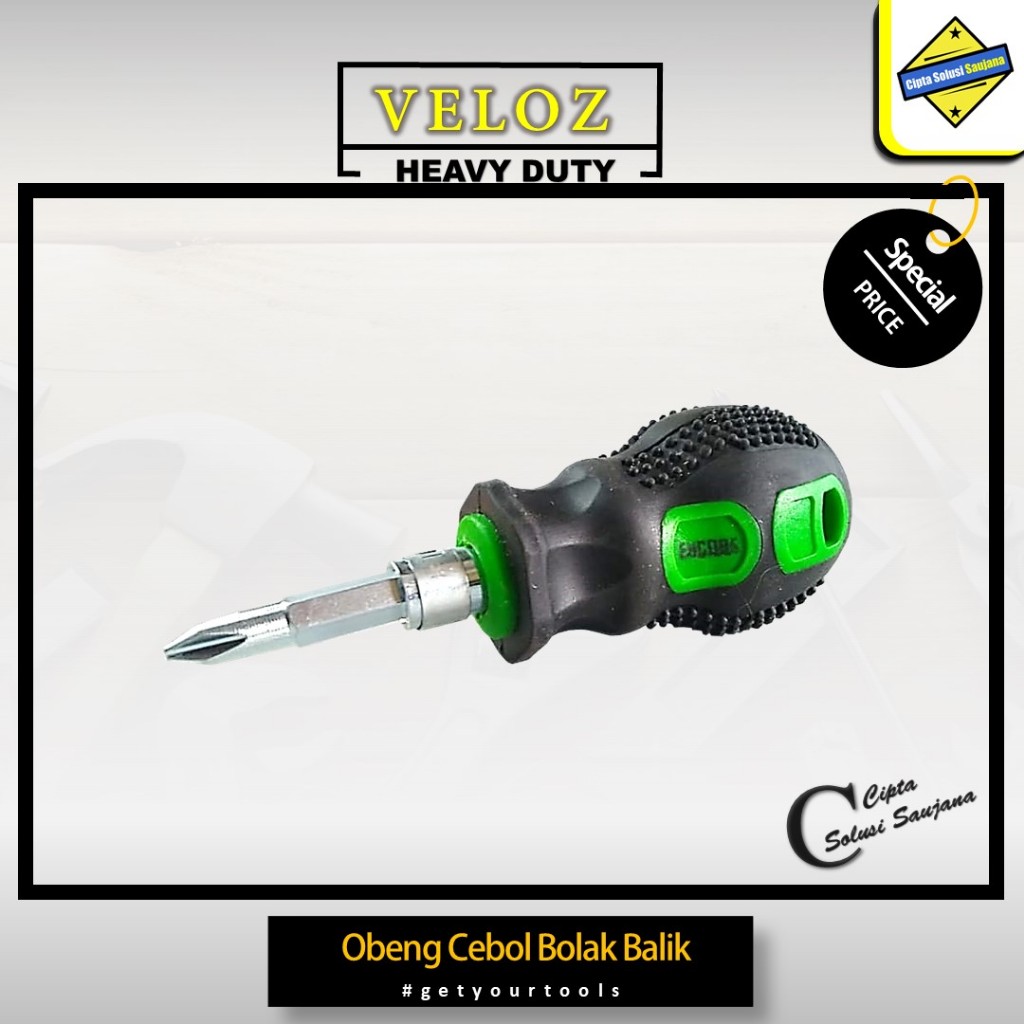 ENCORE OBENG BB CEBOL PENDEK MINI  BOLAK BALIK PLUS MIN KEMBANG PIPIH GAGANG KARET