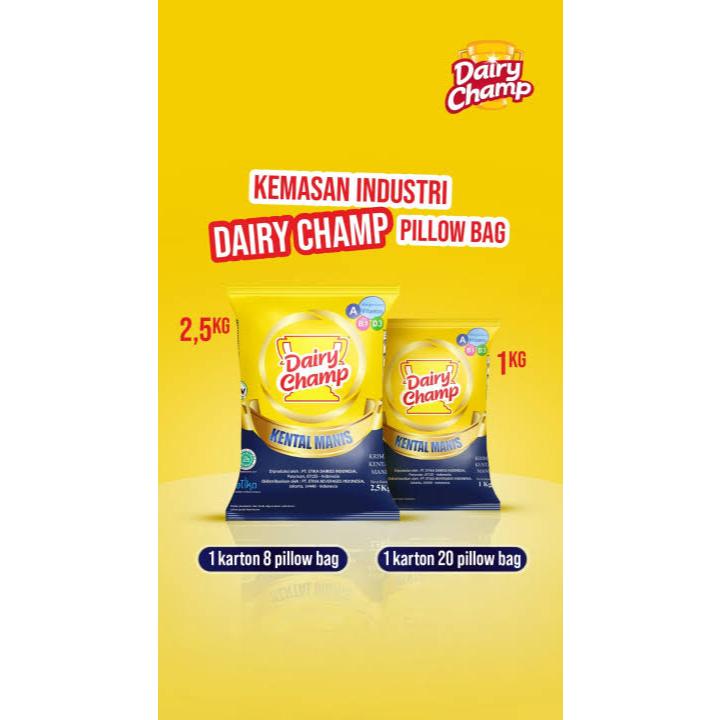 

RK60 Skm Dairy Champ 2.5 Kg Pillow Khusus Instan