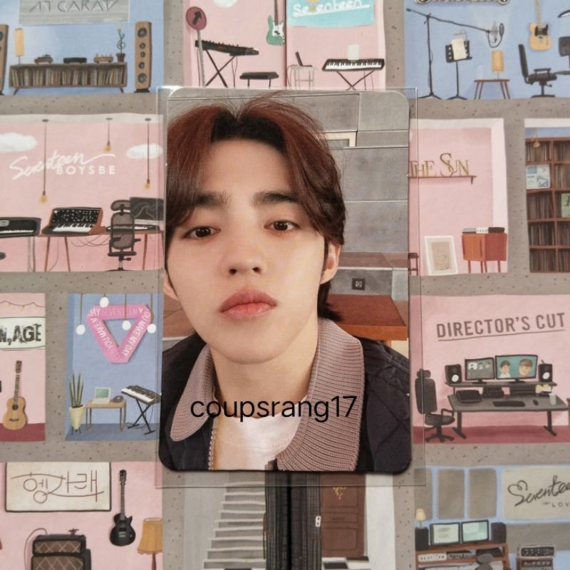 PHOTOCARD OFFICIAL SEVENTEEN SCOUPS YZY SECTOR17