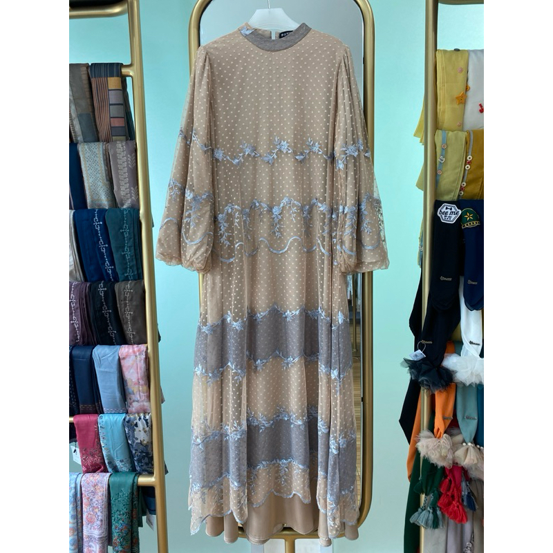 GAMIS WANITA BROKAT KONDANGAN TERBARU FATIMAH DRES EAZY STYLE