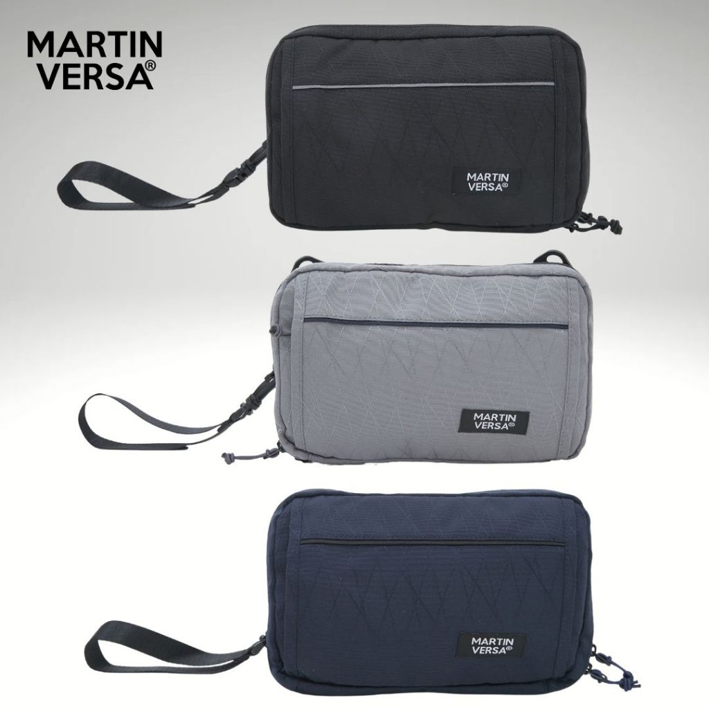 MARTIN VERSA Orlando Tas Selempang Pria Kanvas Slingbag Cowok