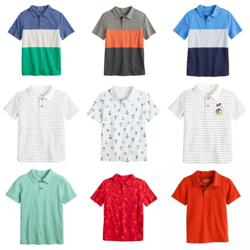 Kaos polo anak laki laki jumping beans FBAdw