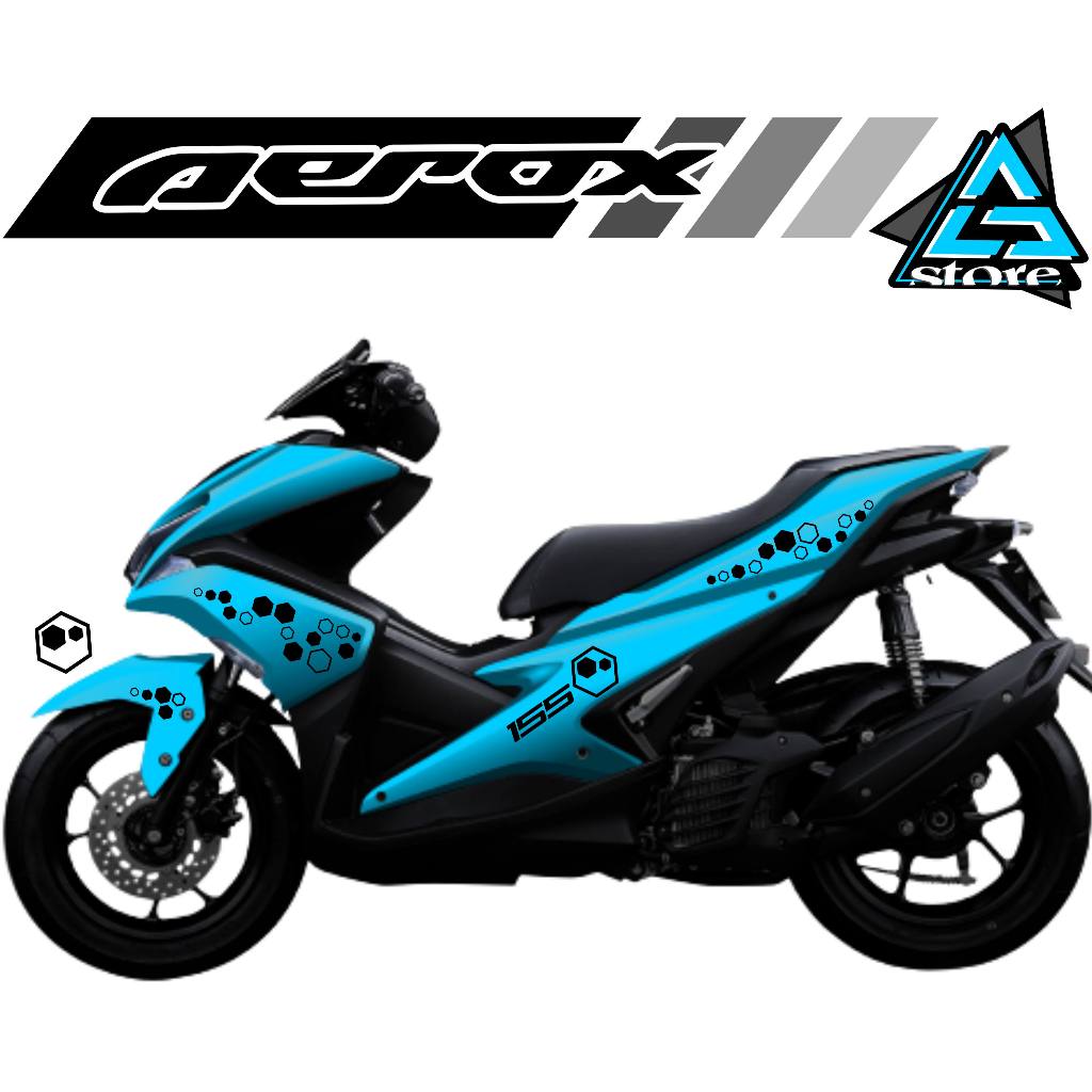 STRIPING AEROX/STICKER CUTTING/A.289/STRIPING NVX/STRIPING TRIBAL LEBAH NVX/STRIPING SARANG LEBAH