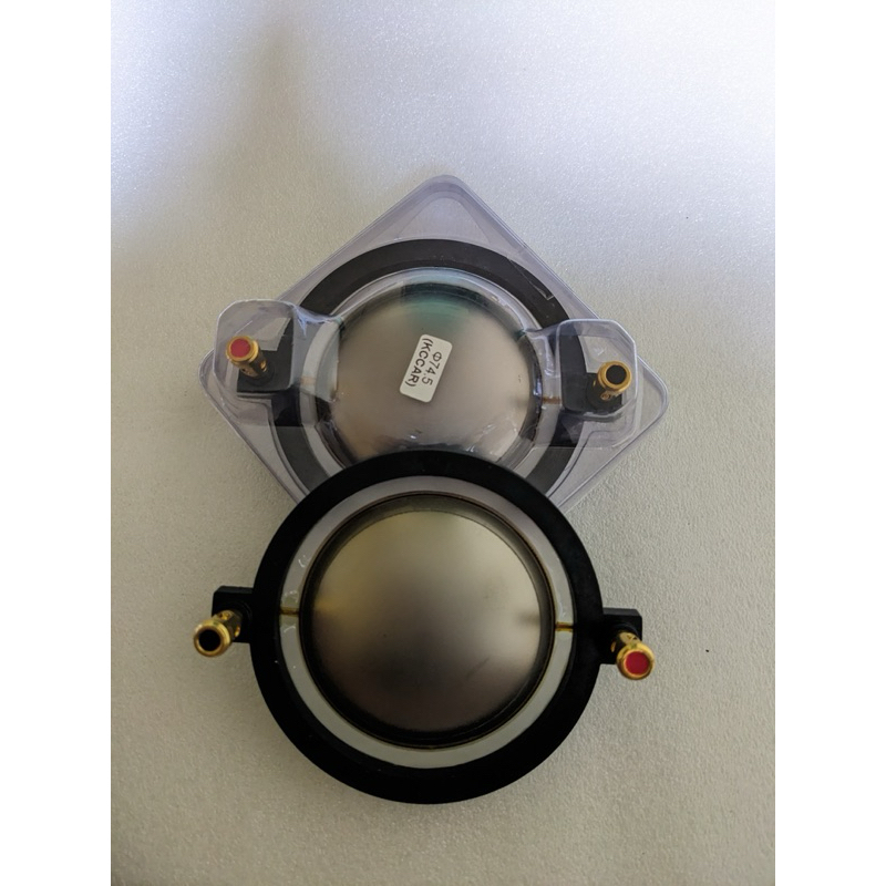 Spul tweeter 74.5mm kawat pipih CCAR DE900,DE910,STX DN758,STX DN7516